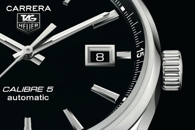 réplique de montre TAG Heuer Carrera pour homme en acier inoxydable de 39 mm